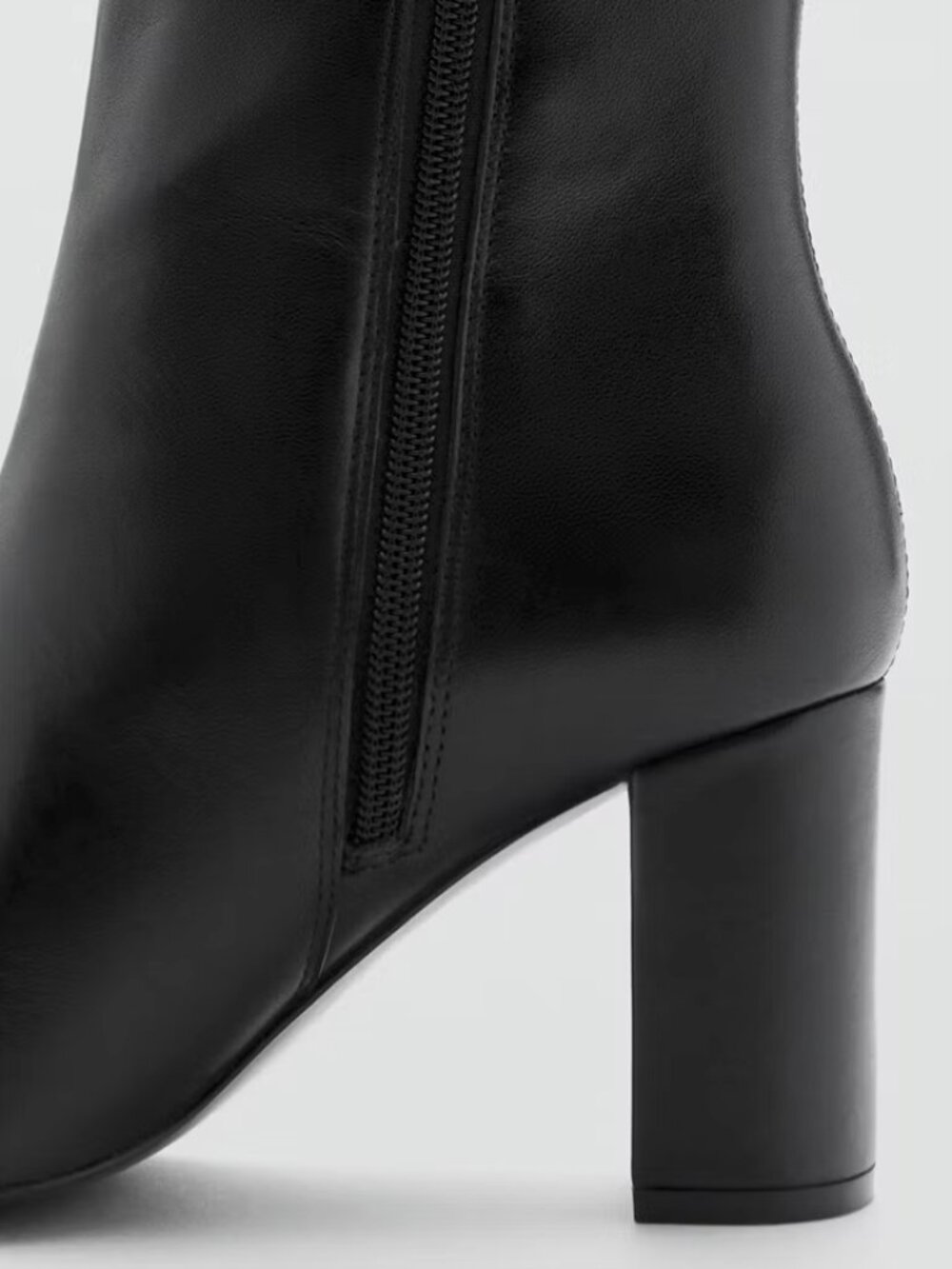 MANGO Harrison 100% Leather Tall Boots - Picture 6 of 15